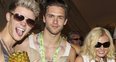Lawson with Katherine Jenkins