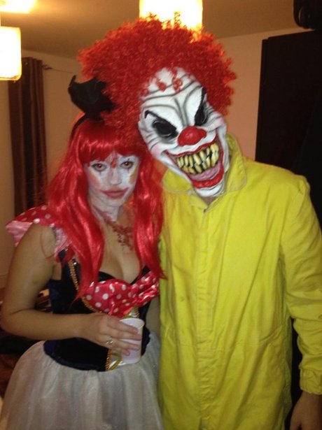 Tom Parker on Halloween.
