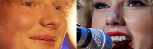 Ed Sheeran and Taylor Swift