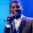 usher attends pre grammys show