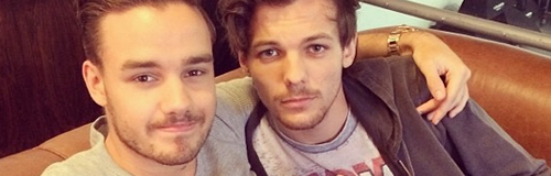 Liam Payne and Louis Tomlinson