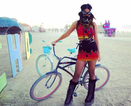Katy Perry Burning Man Instagram