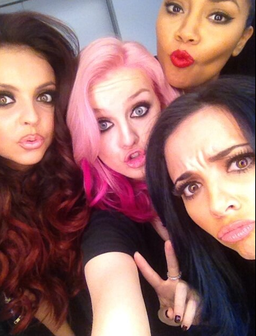 Little Mix show off new hair